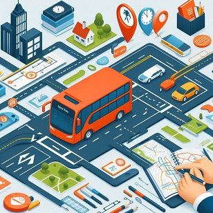 Route Planning Icon
