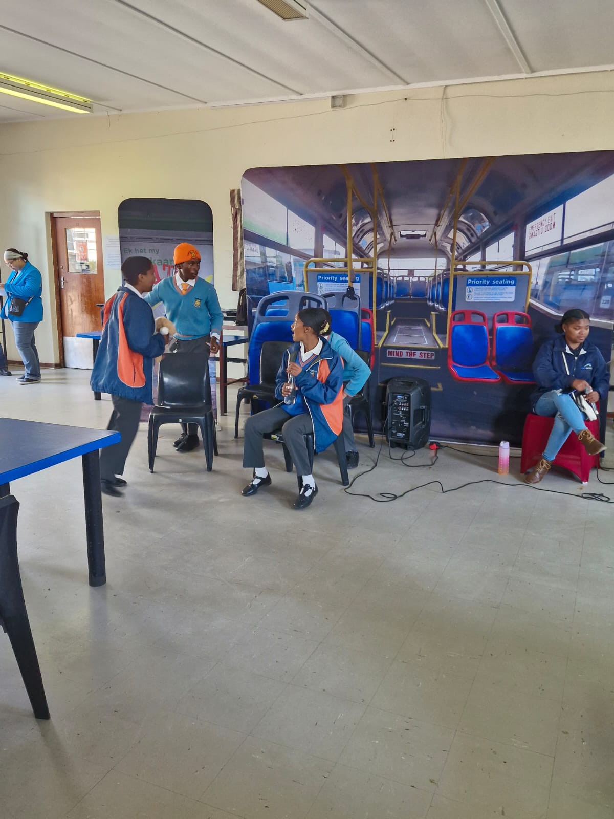 Students in class